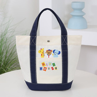 Sac fourre-tout en toile de coton réutilisable, grand format, écologique, avec logo personnalisé, pour les courses quotidiennes, décontracté, pour la plage