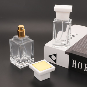 Botella de Perfume Recargable de Vidrio de Alta Calidad de 30ml 50ml, Botella de Muestra de Perfume de Estilo Lujoso para Viajes y Uso Diario - Product Image 2