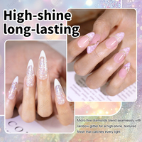 Vernis Gel Pailleté BOZLIN HEMA TPO TMPTA Sans Phtalates, Personnalisez Votre Marque, Vernis Gel Réfléchissant, Prix Usine, 45 Couleurs Scintillantes