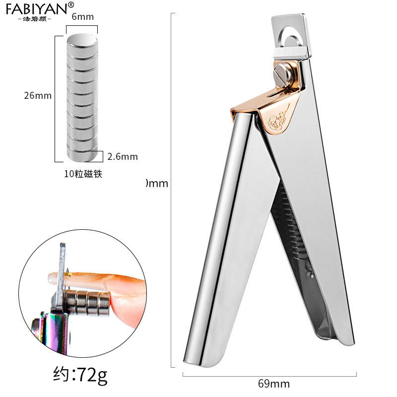 Argent + set de 10 aimants