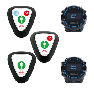 18-Year Factory MMCall Restaurant Table Call Button System Waterproof <b>Wireless</b> Wrist Watch for Hospital Use MMC-NS28/NS828 - Product Image 1