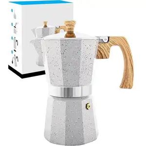 Hot Sale Stove top Espresso Coffee maker percolator Safe use Professional brewing Multiple functions Low noise Coffee Machine