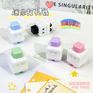 ZEQUAN Mini perforateur monotrou spécifique au bureau, perforateur circulaire créatif manuel, adapté aux projets de bricolage de bureau scolaire - Product Image 2