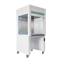 Kabinet Aliran Udara Laminar Vertikal HANSTAT Economic Lab dengan Filter Hepa H13 Clean Bench