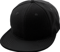 Gorra de Béisbol Plana de 6 Paneles, Ajustable con Cierre a Presión, Logotipo Personalizado, Dos Tonos, Estilo Hip Hop para Hombre y Mujer