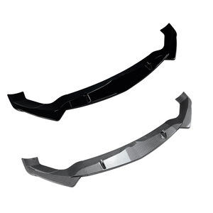 Divisor de Parachoques Delantero para Alfa Romeo Stelvio, Color Negro Piano con Textura de Fibra de Carbono, 2017+, Modificación Exterior de ABS - Product Image 5