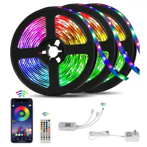 스마트 led 스트립 조명 50ft 유연한 스트립 30led 12v cuttable rgb 50ft rgb led 스트립 조명