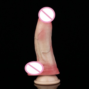 Dildo Realista de Doble Capa OS-ADL5001, Juguete Sexual, Pene de Silicona Grande, Dildos Realistas Grandes para Mujeres - Product Image 1