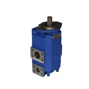Bomba de Engranajes Hidráulica de Doble Conexión Huamao Pomke, Piezas de Repuesto de Hierro Fundido de Alta Presión para Maquinaria de Construcción - Product Image 1