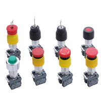 Interrupteur à bouton-poussoir en acier inoxydable et en aluminium ATEX 10A Max. Protection anti-explosion IP66 450V AC actuelle