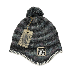 Bonnet tricoté d'excellente conception 56-58cm avec patch en cuir Cadeau de Noël Bonnet Chapeaux Méthode imprimée - Product Image 4