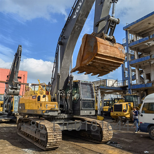 รถขุดตีนตะขาบ Volvo EC480 EC480DL มือสอง คุณภาพสูง ผลิตในญี่ปุ่น น้ำหนัก 48 ตัน พร้อมระบบไฮดรอลิกเต็มรูปแบบ เครื่องยนต์และปั๊มในตัว มีสินค้าในสต็อก - Product Image 4