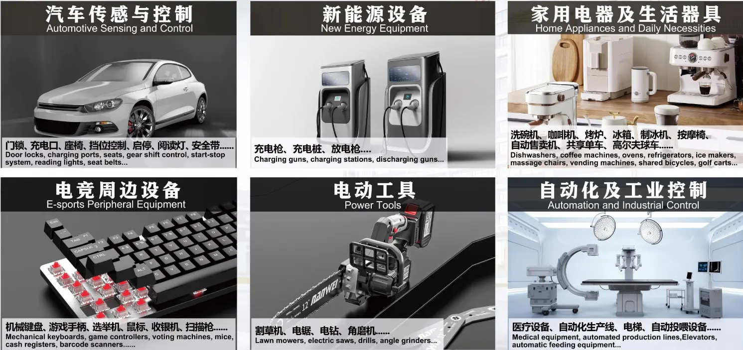 Cina Pabrik Penjualan Unggulan G605 Seri Miniatur Saklar Mikro 5A 125/250VAC 25T125 0.1A/10A/12A untuk Dipilih