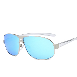 แว่นกันแดดทรงไลท์เชด คุณภาพสูง แฟชั่นใหม่ รับทำโลโก้ แว่นกันแดดโพลาไรซ์อะซิเตทสำหรับผู้ชายสำหรับวิ่ง - Product Image 5