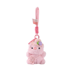 Llavero de peluche de trébol de cuatro hojas, juguete de peluche suave y adorable, amuleto para bolso, regalo para parejas, peluches del Festival de Primavera - Product Image 6