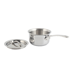 Small <b>Stainless</b> <b>Steel</b> Tri-Ply Saucepan - Product Image 2