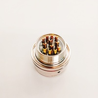 Connecteur circulaire MS3116JA-14-12SNN, 12 broches, femelle, câble droit, prise en aluminium, étanche IP67, prise aviation