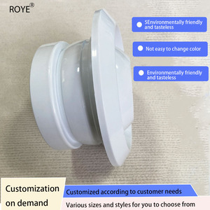 Thiết kế hiện đại nhựa nhãn cầu vòi bóng máy bay phản lực vòi phun khuếch tán không khí cho HVAC Hệ thống điều hòa không khí hệ thống vòi phun bóng vòi phun máy bay phản lực - Product Image 3