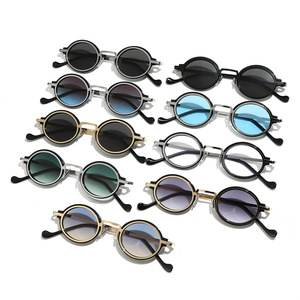 Diseñador de moda de lujo Lunette De Soleil De Luxe Pour Homme Punk Metal Frame Gafas de Sol de lujo Oval Gafas de sol - Product Image 3