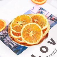 Gedroogde sinaasappelschijfjes, zwavelvrij, natuurlijk gedroogd, grondstof voor fruitthee, cocktaildecoratie, bakken, bulkverpakking