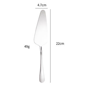 In acciaio inossidabile spatola a triangolo dentato oro <span class=keywords><strong>Pizza</strong></span> e torta utensile da cucina - Product Image 6