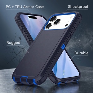 Funda Protectora Premium para Smartphone, Resistente a Impactos, Venta al Por Mayor, <span class=keywords><strong>Carcasa</strong></span> Trasera Anti-Caídas para <span class=keywords><strong>iPhone</strong></span> 17 16 15 14 <span class=keywords><strong>13</strong></span> <span class=keywords><strong>Pro</strong></span> <span class=keywords><strong>Max</strong></span> - Product Image 1