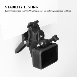 Soporte de Abrazadera para Cámara VINmounts Compatible con GoPro, se Ajusta a Brazos de Tubo de 0.78 a 1.77 Pulgadas, VIN-B-019 - Product Image 2