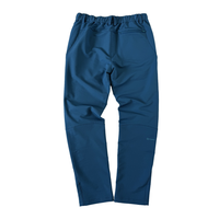 Pantalon formel pour homme de haute qualité, bleu, tissé, en polyester et élasthanne, extensible, coupe-vent, imperméable, séchage rapide, pour l'extérieur