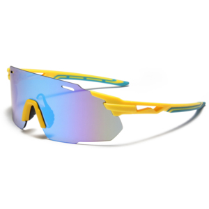 S29159 lunettes de soleil de sport à <span class=keywords><strong>grand</strong></span> cadre pour hommes et femmes vente en gros pas cher lentille une pièce surdimensionnée lunettes de soleil de vélo de cyclisme - Product Image 3