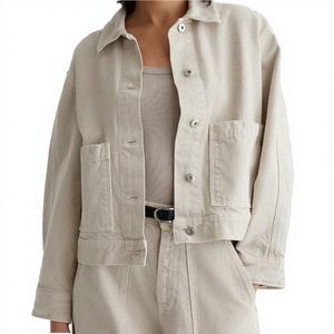 Blazer de Moda para Mujer, Chaqueta de Invierno Informal a Cuadros, Impermeable, con Botones - Product Image 3