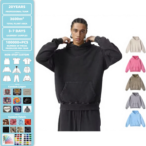 Худи на молнии в стиле Y2K Gothic Harajuku |   Мужская куртка с эффектом кислотной стирки и принтом паука, 100% хлопок, 3D-вышивка, пастельные цвета - Product Image 1