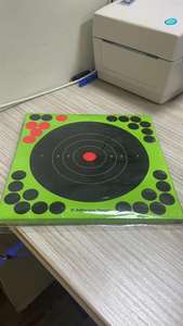 Accesorios de Caza, Tiro al Blanco Reactivo para Arco, Adhesivo Fluorescente de 8 Pulgadas, Juegos de Lanzamiento Seguros - Product Image 5