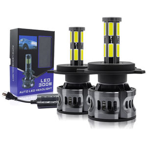 Venta al por Mayor de Faros LED H4 12V 6000K 6000 Lúmenes 50W para Niebla y Conducción, Bombillas para Faros Delanteros de Coche con Ajuste Universal de 360 Grados - Product Image 1