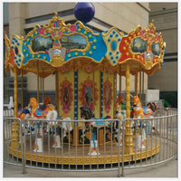 Nouvelle arrivée usine jeux de parc d'attractions antique jouet cheval carrousel