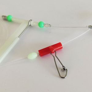 Pivot à tête en plastique avec crochet <span class=keywords><strong>de</strong></span> pêche Snap Interlock Zip Slider Sinker diapositives émerillons <span class=keywords><strong>de</strong></span> pêche pour tresse <span class=keywords><strong>ligne</strong></span> <span class=keywords><strong>de</strong></span> pêche Pesca - Product Image 3