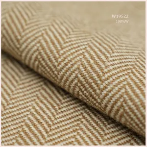 New Style Fashion Classic Wool Sofa Fabric 100% Wool Woven Fabric For Sofa Pillow Curtain