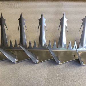 De alta calidad recubierto de <span class=keywords><strong>polvo</strong></span> galvanizado por inmersión en caliente Anti escalar la pared picos - Product Image 1