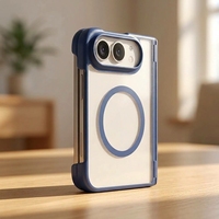 Étui de téléphone magnétique pliable de luxe pour 18 Duo avec design entièrement enveloppant en PC et TPU à bords souples