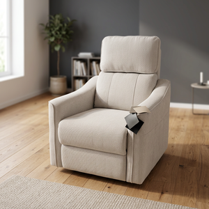 Sillón reclinable manual multifuncional directo de fábrica, sillón de dormitorio, sillón extensible para sala de estar con función reclinable - Product Image 3