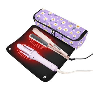 Funda Protectora Portátil para Herramientas de Peinado, Resistente al Calor, de Nailon, para Rizador de Pelo, Secador de Pelo, Estuche de Almacenamiento, Bolsa Organizadora de Viaje - Product Image 2