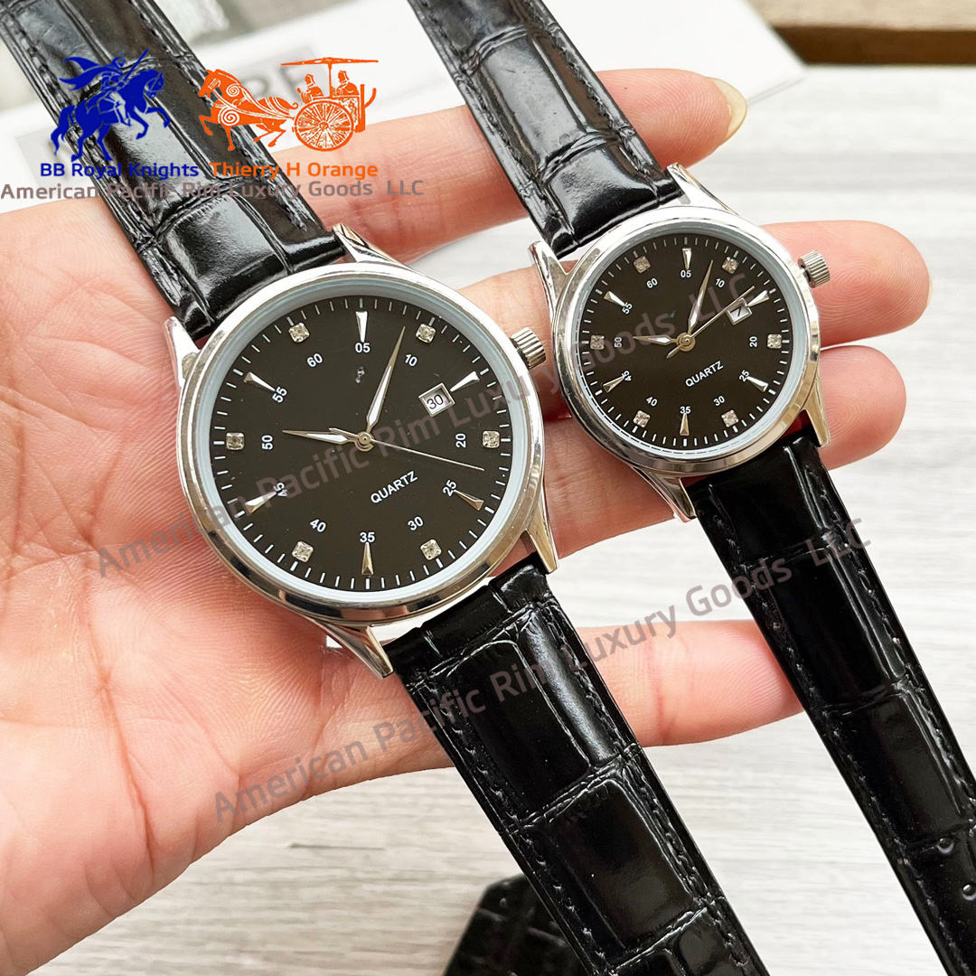 Noir (ouverture, cercle de diamant en option.) Sangle optionnelle