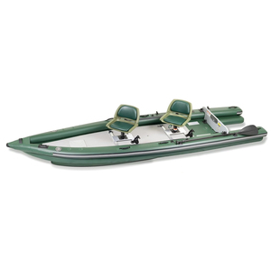 เรือยางแบบพองลม FishSkiff รุ่นขายดี เรือยอชท์สปอร์ต 2 ที่นั่ง พร้อมเบาะหมุนได้ ขับเคลื่อนมั่นคง IK-021 เรือยางแบบพองลม IK-021 - Product Image 3