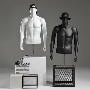 Usine en gros affichage factice <span class=keywords><strong>Lingerie</strong></span> magasin de vêtements pour hommes Muscle torse <span class=keywords><strong>Mannequin</strong></span> demi-corps mâle <span class=keywords><strong>Mannequin</strong></span> Muscle athlétique - Product Image 1