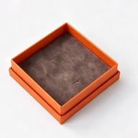 Cajas de Papel para Joyería a Buen Precio de Fábrica, Caja de Embalaje con Logotipo Impreso, Caja Rígida Cuadrada con Tapa y Base para Collares, Colgantes y Pulseras