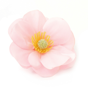 Pinza de pelo de flor de tela multicolor encantadora para mujer Garra lateral dulce y elegante para Flyaway - Product Image 2