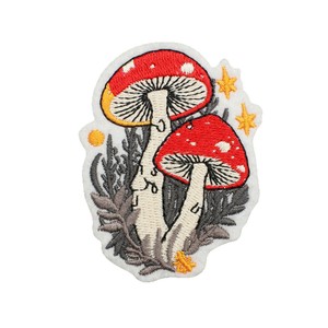 Patch brodé thermocollant en polyester motif Sorcière Magique Secrets de la Jungle pour décoration de sacs et autocollants textiles - Product Image 5