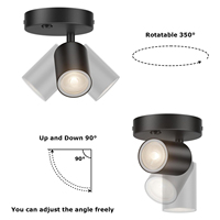 Éclairage intérieur commercial, projecteur à montage en surface, 7W 10W 15W 40W, projecteur LED/projecteurs/projecteur à intensité variable