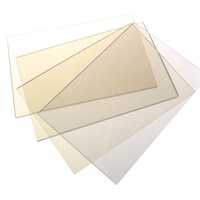 Feuille de PVC en plastique transparent rigide imperméable de bonne qualité 0.2-5mm
