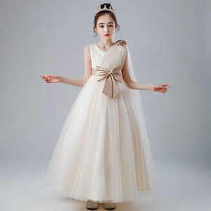 Robe de princesse pour enfants, dernier design, <span class=keywords><strong>belle</strong></span> robe de bébé moderne pour fille, robe de mariage, fête d'anniversaire - Product Image 1