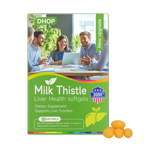 OEM ODM suplemen alami ekstrak Susu Thistle produk perawatan hati suplemen perawatan kesehatan untuk dewasa - Product Image 6